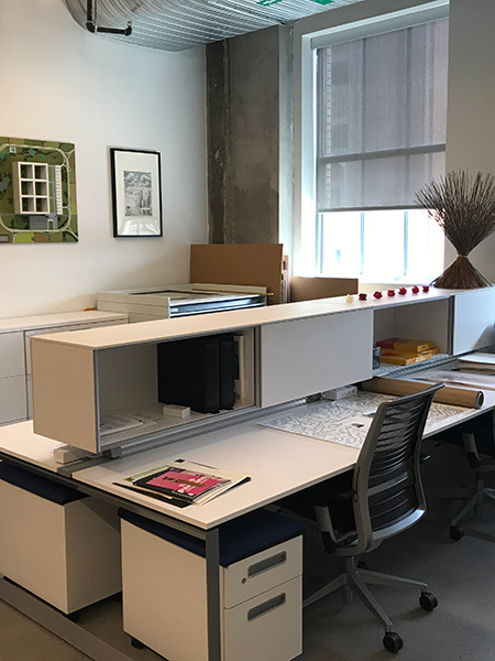 Simpson Center at the UC 1819 Building, Work Area