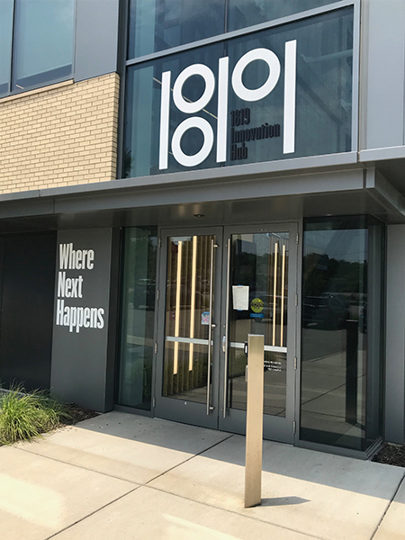 Simpson Center at the UC 1819 Building Entrance